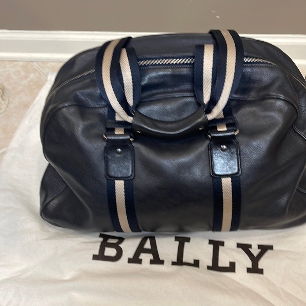 Bally Travel Leather Bag